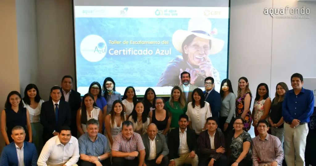Certificado Azul para una gestión eficiente del agua