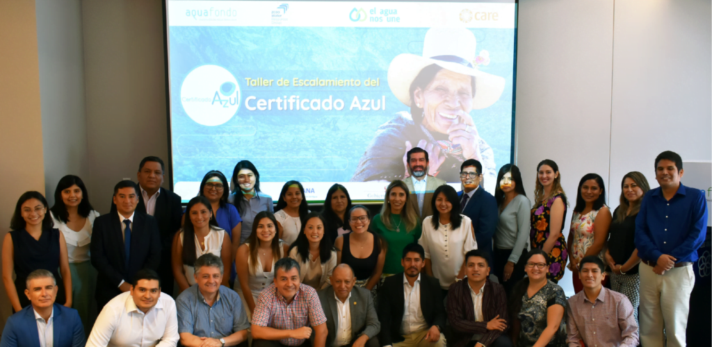 Certificado Azul: Empresas peruanas fortalecen importante mecanismo para gestión eficiente del Agua