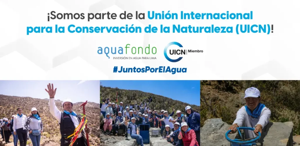 ¡Somos parte de la Unión Internacional para la Conservación de la Naturaleza (UICN), la red ambiental más grande y longeva del mundo!