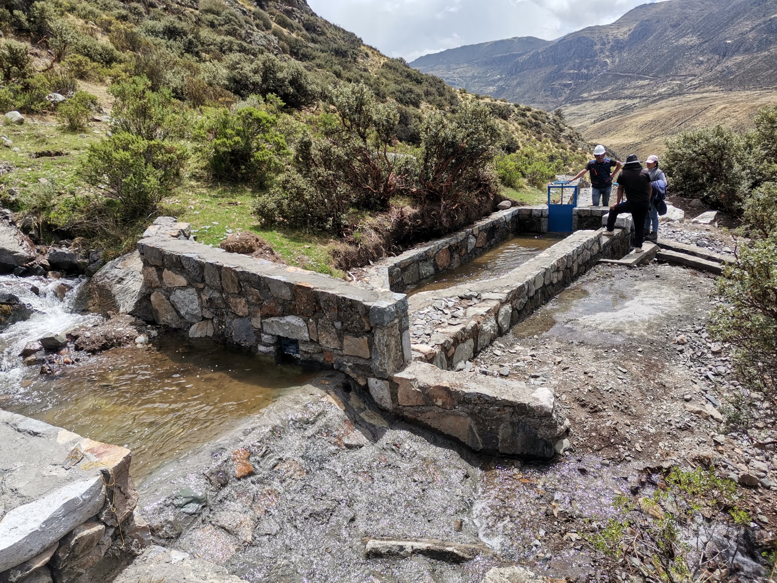 Rehabilitación de la Amuna Pilqucancha en Carampoma Aquafondo