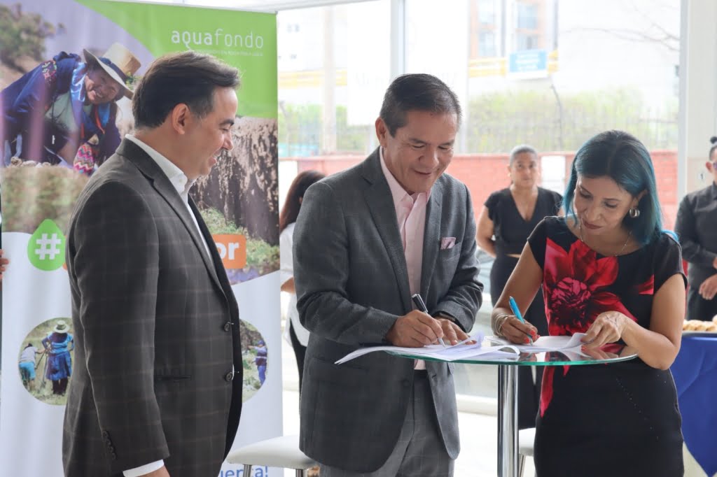 Seguridad hídrica: alianza entre General Motors y Aquafondo facilitará proyectos para la conservación del agua