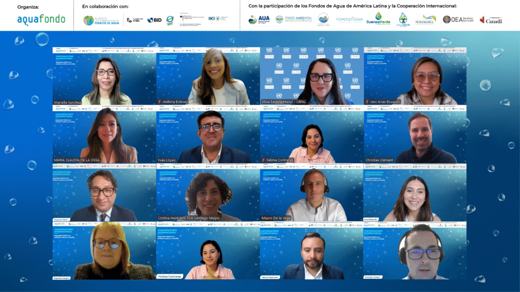 Conversatorio Internacional sobre Seguridad Hídrica: Fondos de Agua reafirman su rol en políticas públicas de América Latina y el Caribe