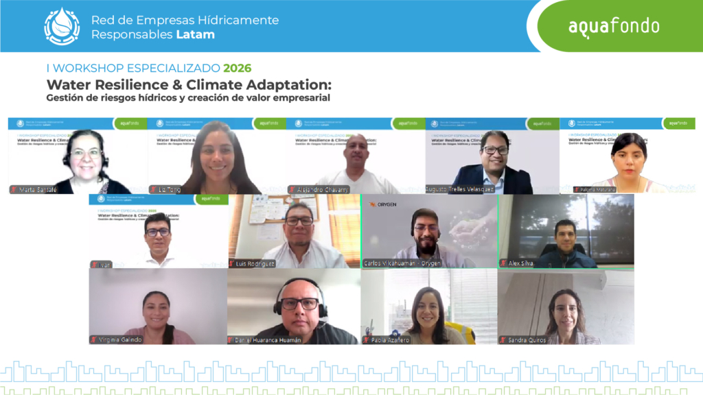 1st Workshop 2026 – Water Risk Management and Business Value Creation