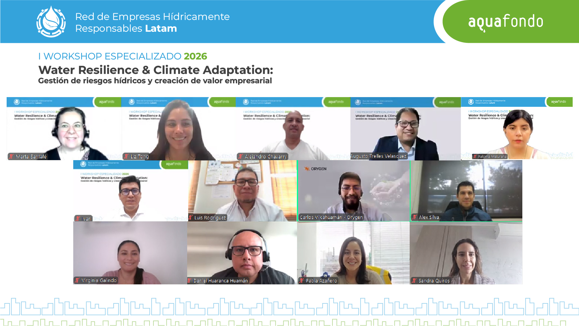 1st Workshop 2026 – Water Risk Management and Business Value Creation