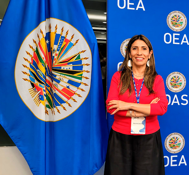Aquafondo shared the Peruvian experience at the OAS, connecting governance, investment, and water security