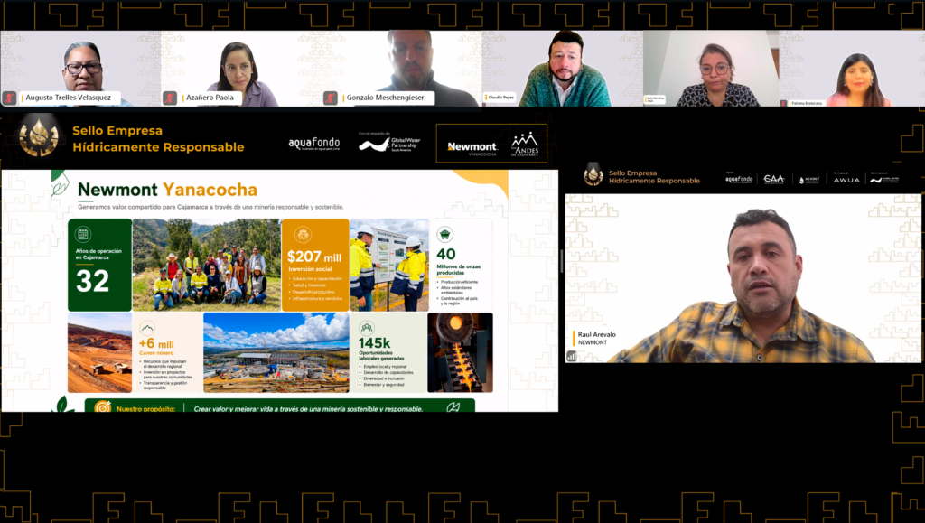 EHR Seal success stories inspire companies in Peru, Chile, and Argentina to strengthen water security