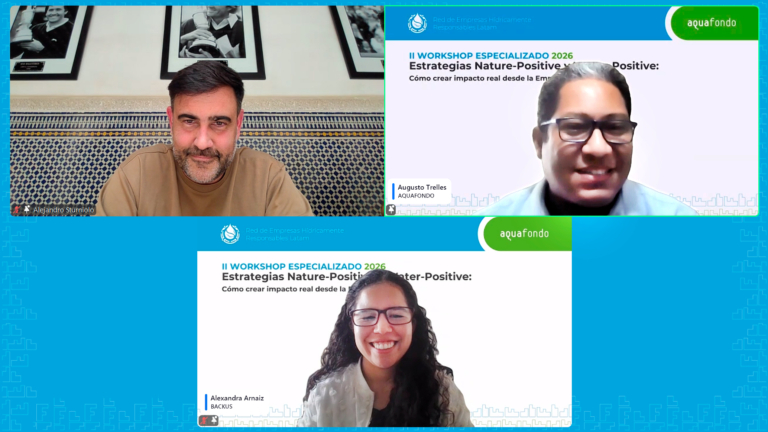 Aquafondo Strengthens the Water Responsible Companies Network with a New Workshop on Nature-Positive and Water-Positive Strategies
